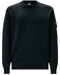 C.P. Company - Metropolis Series Fine Wool Crewneck Jumper - Lyst