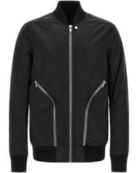 Rick Owens - Heizer Flight' Bomber Jacket - Lyst