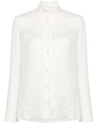 Palm Angels - Monogram Jacquard Shirt - Lyst