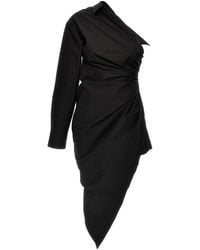 Alexander Wang - Asymmetrical Short Dress - Lyst
