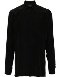 Givenchy - Plastron Silk Shirt - Lyst