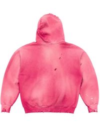 MOOJI MOOJI - Distressed Paint-Splatter Hoodie - Lyst