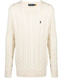 Polo Ralph Lauren - Cotton Knitshirt - Lyst
