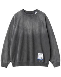 Maison Mihara Yasuhiro - Sun-Faded Like Distressed Sweatshirt - Lyst