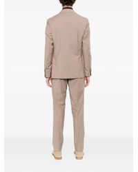 Lardini - Double-Breasted Peak-Lapel Suit - Lyst