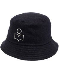 Isabel Marant - Logo-Patch Bucket Hat - Lyst