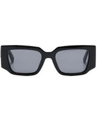 Lanvin - X Future Eagle Rectangle-Frame Sunglasses - Lyst