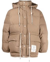 Neighborhood - Logo-Patch Padded Jacket - Lyst