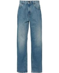 CASABLANCA - Tennis Club Tapered-Leg Jeans - Lyst