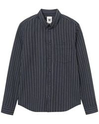 WOOD WOOD - Striped Button-Down Shirt - Lyst