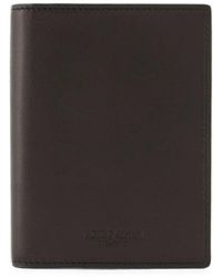 Giorgio Armani - Logo-Debossed Bifold Cardholder - Lyst