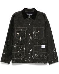 Neighborhood - Corduroy-Collar Washed-Coverall Jacket - Lyst