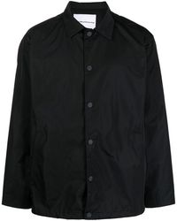 White Mountaineering - Buttoned Classic-collar Jacket - Lyst