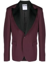 Moschino - Single-Breasted Blazer - Lyst
