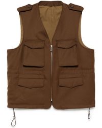 Caruso - Padded Gilet - Lyst