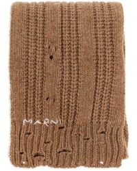Marni - Chunky-Knit Scarf - Lyst