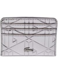 Lacoste - Monogram Cardholder - Lyst