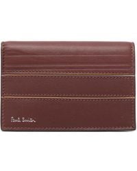 Paul Smith - Striped Leather Wallet - Lyst