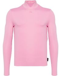 Courreges - Logo-Appliqué Top - Lyst