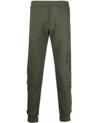 McQueen - Logo Print Sweat Pants - Lyst