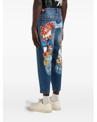 Moose Knuckles - X Evisu Graphic Tapered Jeans - Lyst