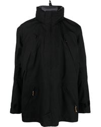 GR10K - High-Neck Zip-Fastening Parka Jacket - Lyst