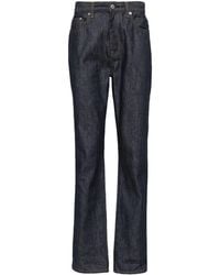 Helmut Lang - High-Rise Straight-Leg Jeans - Lyst