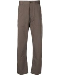 Nanushka - High-Rise Straight-Leg Trousers - Lyst