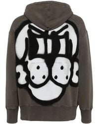 Givenchy - Graffiti-Print Cotton Hoodie - Lyst