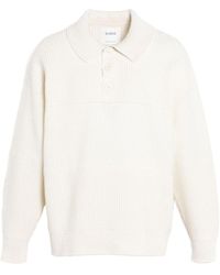 Barrie - Waffle-Effect Polo Shirt - Lyst