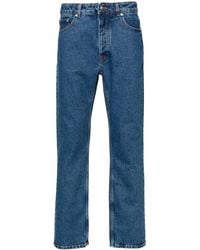 Palm Angels - Jeans With Monogram Embroidery - Lyst