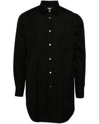 COMME DES GARÇON BLACK - Classic-Collar Cotton Shirt - Lyst