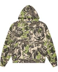 BBCICECREAM - Camouflage Zip Hoodie - Lyst