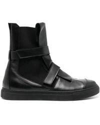Nicolas Andreas Taralis - Touch-Strap High-Top Leather Sneakers - Lyst