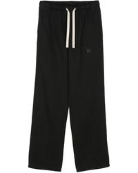Palm Angels - Monogram Cotton Blend Trousers - Lyst