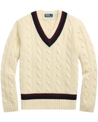 Polo Ralph Lauren - Long Sleeve Wool Sweater - Lyst