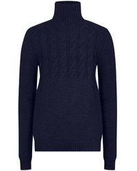 Maison Margiela - High-Neck Virgin-Wool Sweater - Lyst
