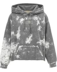 MM6 by Maison Margiela - Numeric Signature Paint-Splatter Hoodie - Lyst
