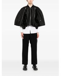 Comme des Garçons - Ruffled Cropped Jacket - Lyst