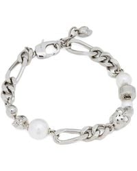 McQueen - Skull-Motif Chain Bracelet - Lyst
