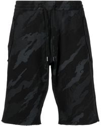 Maharishi - Bonsai Forest-print Cotton Shorts - Lyst