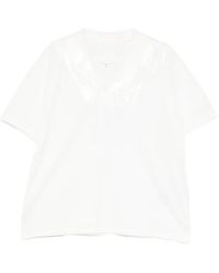 Maison Margiela - Cotton Polo Shirt - Lyst