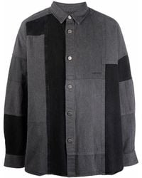 Ambush - Patchwork Denim Shirt - Lyst