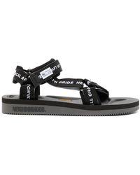 Neighborhood X Nanga X Subu Winter Sandals in Blue for Men Neighborhood X Nanga X Subu Winter Sandals in Blue for Men