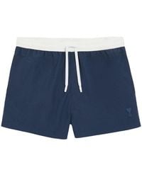 Ami Paris - Bicolor Swimsuit - Lyst