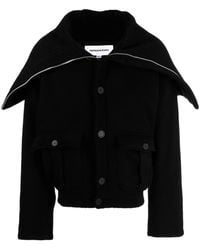JORDANLUCA - Long-collar Buttoned Jacket - Lyst