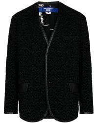 Junya Watanabe - V-Neck Single-Breasted Jacket - Lyst