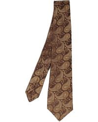 Kiton - Paisley-Pattern Tie - Lyst