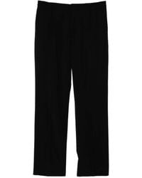 Paul Smith - Stretch-Wool Seersucker Check Elasticated-Waist Trousers - Lyst