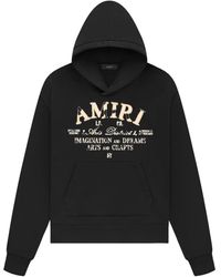 Amiri - Logo-print Cotton Hoodie - Lyst